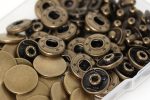 24 Sets Heavy Duty Leather Snap Fasteners Kit, BetterJonny 17mm Metal Snap Buttons Press Studs Leather Rivets Snaps with 4 Setter Tools for Clothes Bracelet Jackets Jeans (Silver) - Image 2